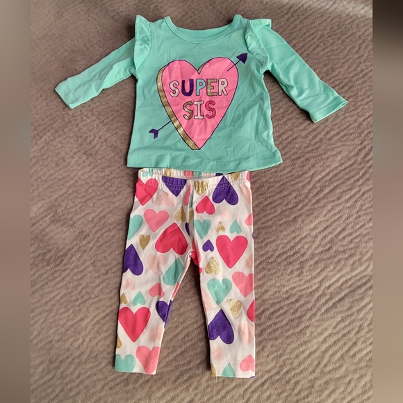 Super Sis Carter's 3 MONTHS outfit - Picture 1 of 7